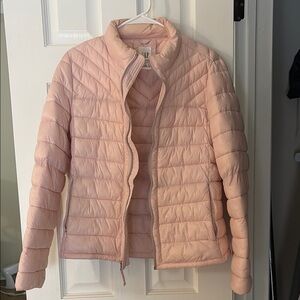 GAP Women's Light Pink Puffer Jacket